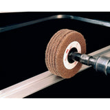3M Scotch-Brite Cut and Polish Disc D5, Aluminum Oxide, Medium, Tan, 3 in x 1-1/4 in x 1/4 in (7000045941) (10 Pack) - 2