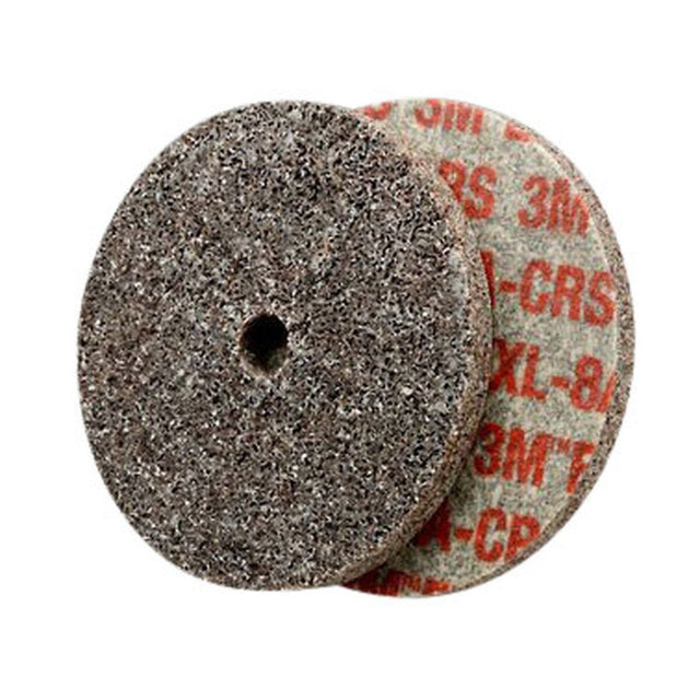 3M XL-UW Scotch-Brite EXL Unitized Wheel 8A Coarse Tan 2 in x 1/8 in x 3/16 in (7000045947) (60 Pack)