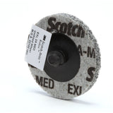 3M XL-UR Scotch-Brite Roloc EXL Unitized Wheel, TR, 2S Fine, Gray, 2 in (7000045976) (60 Pack) - 3