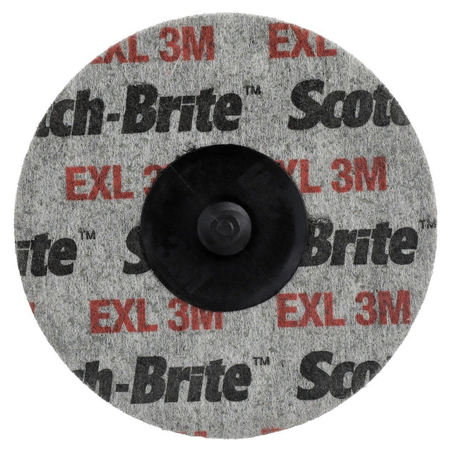 3M XL-UR Scotch-Brite Roloc EXL Unitized Wheel, 6S Fine, TR, 3 in (7000045978) (100 Pack)