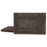 3M HP-HP 7448 07448 Scotch-Brite Ultra Fine Hand Pad, SiC, Gray, 6 in x 9 in (7000045983) (20 Pack) - 3