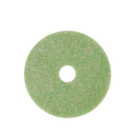 3M 5000 Autoscrubber Pad, Green Medium, Center Hole, 14 in (7000045996) (5 Pack)