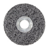 3M Scotch-Brite Clean and Strip Unitized Wheel, CS-UW, 7S Extra Coarse, Black, 6 in x 1 in x 1 in (7000046023) (2 Pack)