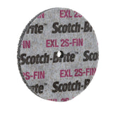 3M XL-UW Scotch-Brite EXL Unitized Wheel, 2S Fine, SiC, Gray, 3 in x 3/4 in x 1/4 in (7000046025) (10 Pack) - 4