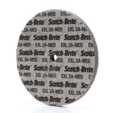 3M XL-UW Scotch-Brite EXL Unitized Wheel, Aluminum Oxide 2A Medium, Gray, 6 in x 1/2 in x 1/2 in (7000046028) (4 Pack) - 3