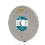 3M XL-WL Scotch-Brite EXL Deburring Wheel, 8A Medium Grit Aluminum Oxide, Convolute, 6 in x 1/2 in x 1 in (7000046060) (4 Pack) - 2