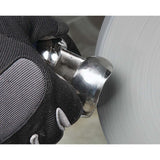 3M 7000046060 Scotch-Brite EXL Deburring Wheel, 8A Medium Grit Aluminum Oxide, Convolute, 6 in x 1/2 in x 1 in (4 Pack) - 4