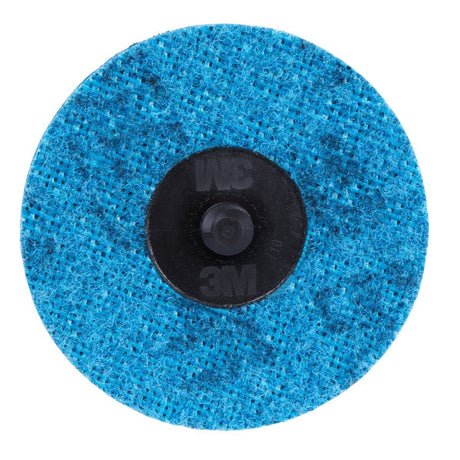 3M SC-DR 07513 Scotch-Brite Roloc Surface Conditioning Disc, TR, Aluminum Oxide Very Fine, Teal, 3 in (7000046108) (16 Pack)