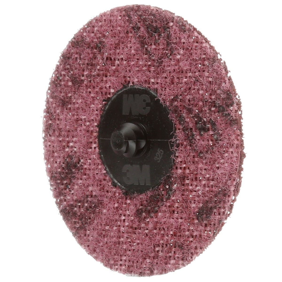 3M SC-DR 07486 Scotch-Brite Roloc Surface Conditioning Disc, TR, A/O Medium, Maroon, 3 in (7000046113) (16 Pack) - 2