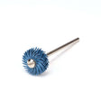 3M RB-ZB Radial Bristle Disc, 35,000 rpm, 9/16 in Diameter, P400 Grit, Blue (7000046125) (48 Pack)