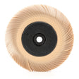 3M BB-ZB Scotch-Brite Radial Bristle Brush with Adapter, 6 in x 7/16 in x 1 in, 6 Micron, Peach (7000046180) (5 Pack)