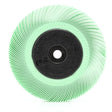 3M BB-ZB Scotch-Brite Radial Bristle Brush, 6 in x 7/16 in x 1 in, 1 Micron, Light Green, 6000 rpm (7000046181) (5 Pack)