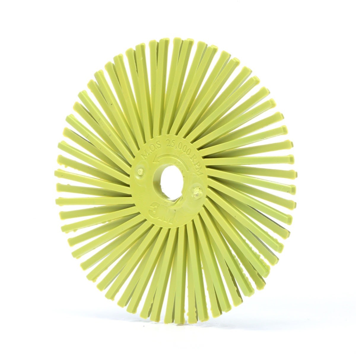 3M RB-ZB Scotch-Brite Radial Bristle Disc, 3 in x 3/8 in 360 (7000046182) (40 Pack) - 3