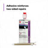 3M 4240 Semi-Rigid Plastic Repair, Two-Part Urethane Plastic Repair Adhesive, Dual Syringe, 200 mL Cartridge (7000046371) (6 Pack) - 6