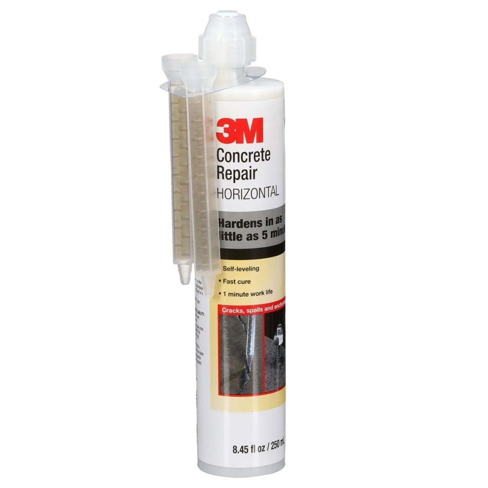 3M DP600 Concrete Repair Self-Leveling Gray Cartridge (8.4 fl oz) (7000046375) (6 Pack)