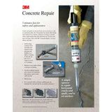 3M DP600 Concrete Repair Self-Leveling Gray Cartridge (8.4 fl oz) (7000046375) - 6
