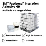 3M 49 Fastbond Insulation Adhesive, Clear, 5 Gallon (7000046566) - 5
