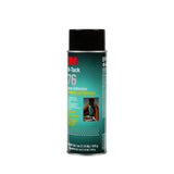 3M 76 Hi-Tack Spray Adhesive, Clear, 24 fl oz Can Net Wt 18.1 oz (30026) (7000046589) (12 Pack)