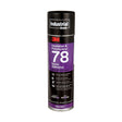 3M 78 41593 Polystyrene Foam Insulation Spray Adhesive, Clear, 24 fl oz Can, Net Wt 17.9 oz (7000046590) (12 Pack)