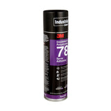3M 78 41593 Polystyrene Foam Insulation Spray Adhesive, Clear, 24 fl oz Can, Net Wt 17.9 oz (7000046590) (12 Pack) - 2