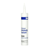 3M 08500 All-Around Autobody Sealant, Medium-Bodied, Water-Based, Quick-Drying, White, 1/10 gal 10 fl oz Cartridge (7000046622) (12 Pack)