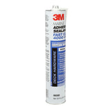 3M 4000 UV Marine Adhesive Sealant Fast Cure, White, Medium Strength, UV Resistant, 295 mL Cartridge, 10 fl oz (6580) (7000046623) (12 Pack) - 2