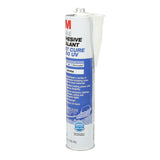 3M 4000 UV 6580 Marine Adhesive Sealant Fast Cure, White, Medium Strength, UV Resistant, 295 mL Cartridge, 10 fl oz (7000046623) - 3