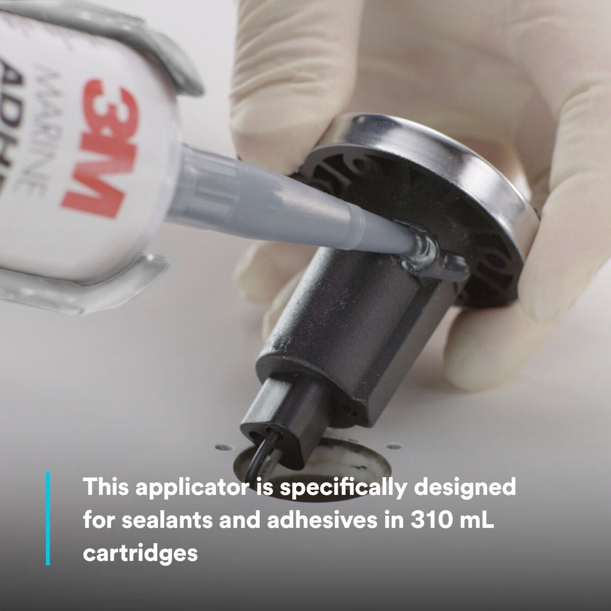 3M 310M Manual Applicator for Sealant Cartridges, 310 mL, 18:1 All Metal (7000046663) - 7