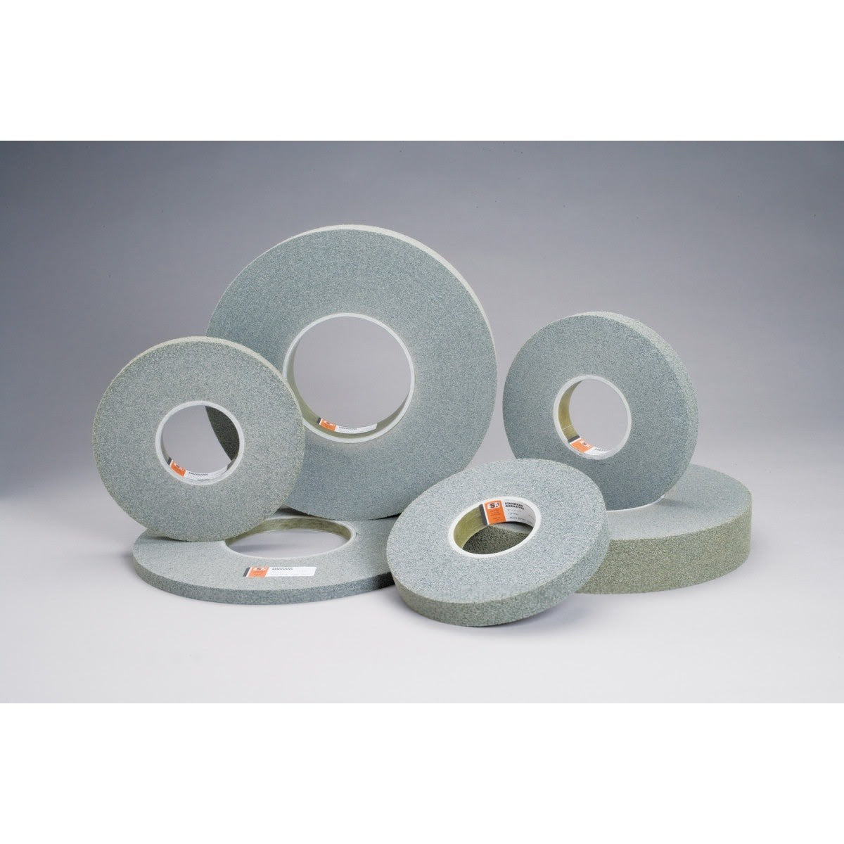 3M 854153 Standard Abrasives GP Plus Wheel, 6 in x 1 in x 1 in 9S FIN (7000046729) (3 Pack)
