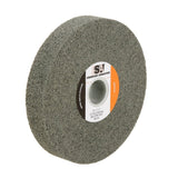 3M 853193 Deburring Wheel, 6 in x 1 in x 1 in, 8S FIN, Fine, Silicon Carbide (7000046730) (3 Pack) - 2