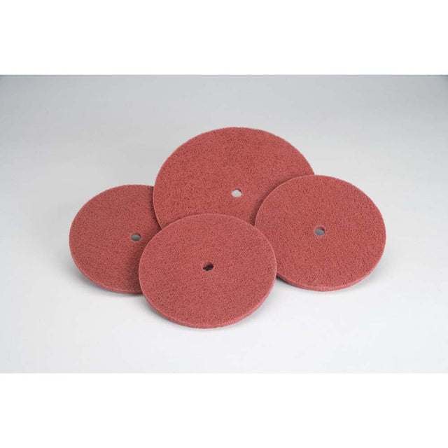 3M 850708 Standard Abrasives Buff and Blend HP Disc , 6 in x 1/2 in A VFN (7000046748) (10 Pack)