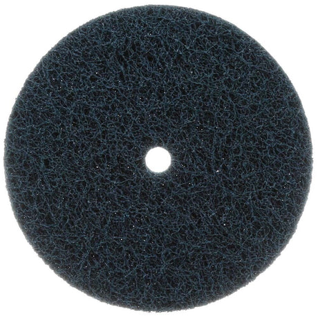 3M 810710 Standard Abrasives 32517 Buff and Blend HS Disc , 6 in x 1/2 in A MED Blue (7000046749) (10 Pack)