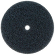 3M 7000046749 Standard Abrasives 32517 Buff and Blend HS Disc 810710, 6 in x 1/2 in A MED Blue (10 Pack)