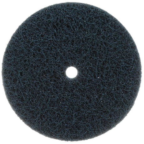 3M 7000046749 Standard Abrasives 32517 Buff and Blend HS Disc 810710, 6 in x 1/2 in A MED Blue (10 Pack)
