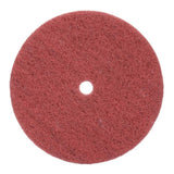 3M 860708 Standard Abrasives Buff and Blend HS Disc , 6 in x 1/2 in A VFN Pink (7000046751) (10 Pack)