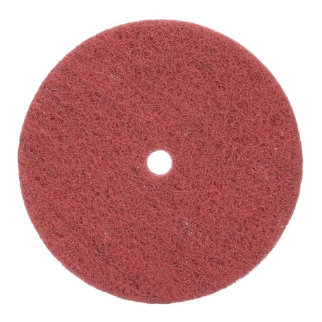 3M 7000046751 Standard Abrasives Buff and Blend HS Disc 860708, 6 in x 1/2 in A VFN Pink (10 Pack)