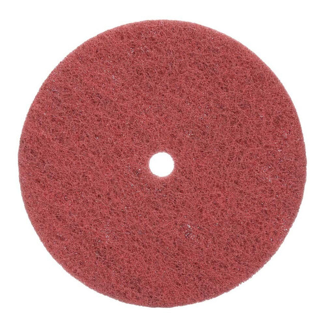 3M 7000046751 Standard Abrasives Buff and Blend HS Disc 860708, 6 in x 1/2 in A VFN Pink (10 Pack)