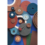 3M 860708 Standard Abrasives Buff and Blend HS Disc , 6 in x 1/2 in A VFN Pink (7000046751) (10 Pack) - 4