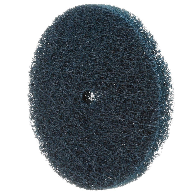 3M 860710 Buff and Blend HS-F Disc, 6 in x 1/2 in, Medium, Blue (7000046752) (5 Pack)