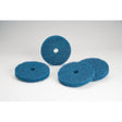 3M 860910 Buff and Blend HS-F Disc, Aluminum Oxide Medium Blue, 8 in x 1/2 in (7000046906) (5 Pack)