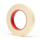 3M 213 Scotch High Performance Masking Tape, Tan, 3/4 in x 60 yd, 6.5 mil (7000047436) (48 Pack)