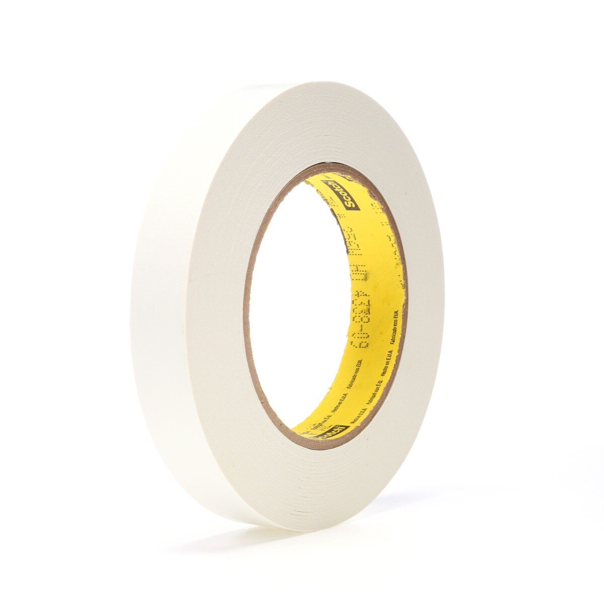 3M 256 Scotch Printable Flatback Paper Tape White 3/4 in x 60 yd 6.7 mil (7000047439) (48 Pack) - 2