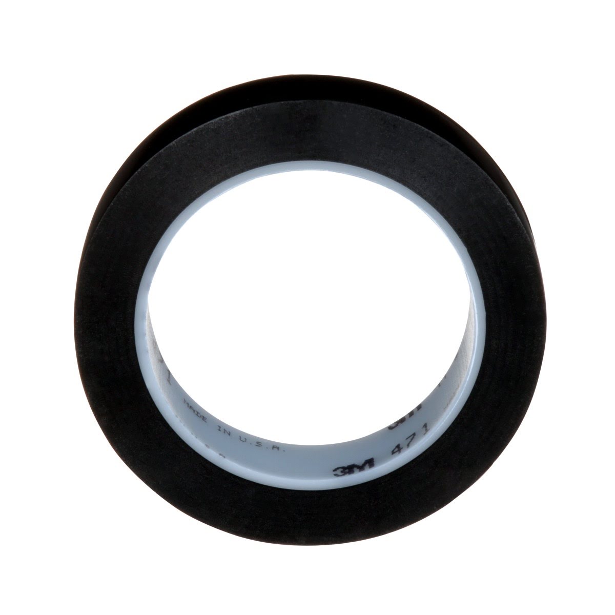 3M 471 Vinyl Tape, Rubber Adhesive, Black, 1 in x 36 yd, 5.2 mil (7000047458) (36 Pack) - 2