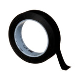 3M 471 Vinyl Tape, Rubber Adhesive, Black, 1 in x 36 yd, 5.2 mil (7000047458) (36 Pack) - 5
