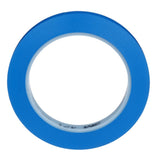 3M 471 Vinyl Tape, Blue, 1/2 in x 36 yd, 5.2 mil, Individually Wrapped Conveniently Packaged (7000047461) (72 Pack) - 5