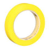 3M 471 Vinyl Tape, Yellow, 3/4 in x 36 yd, 5.2 mil (7000047467) (48 Pack)