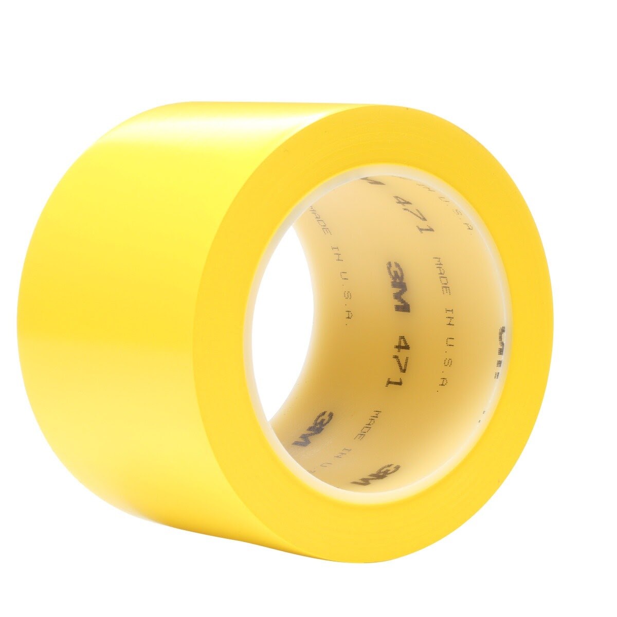 3M 471 Vinyl Tape, Yellow, 3 in x 36 yd, 5.2 mil (7000047470) (12 Pack) - 2