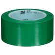 3M 471 6468 Vinyl Tape, Green, 3 in x 36 yd, 5.2 mil (7000047480) (12 Pack)