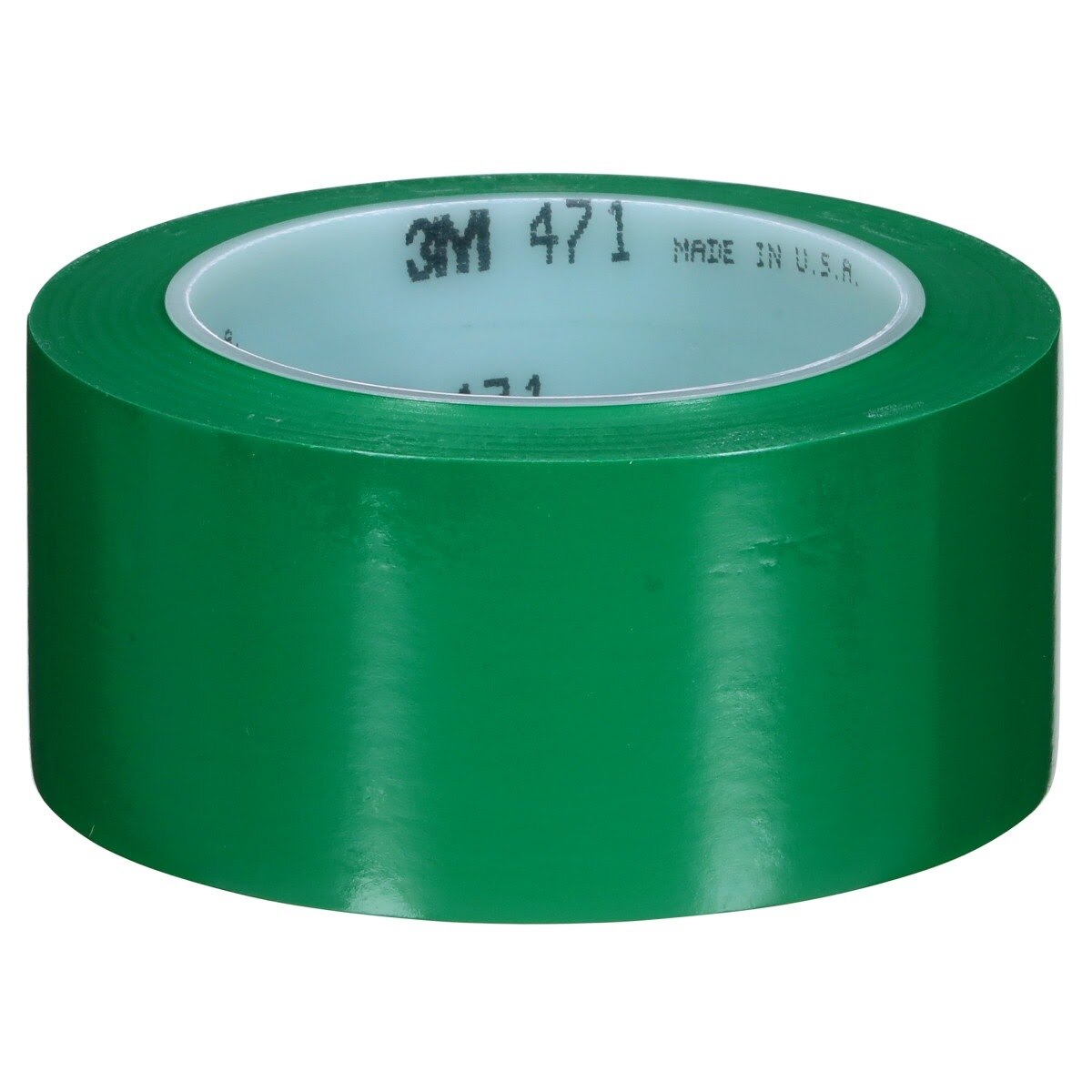 3M 471 6468 Vinyl Tape, Green, 3 in x 36 yd, 5.2 mil (7000047480) (12 Pack)