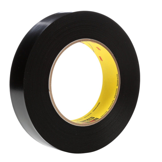 3M 472 Vinyl Tape, Black, 1 in x 36 yd, 10.4 mil (7000047482) (36 Pack)